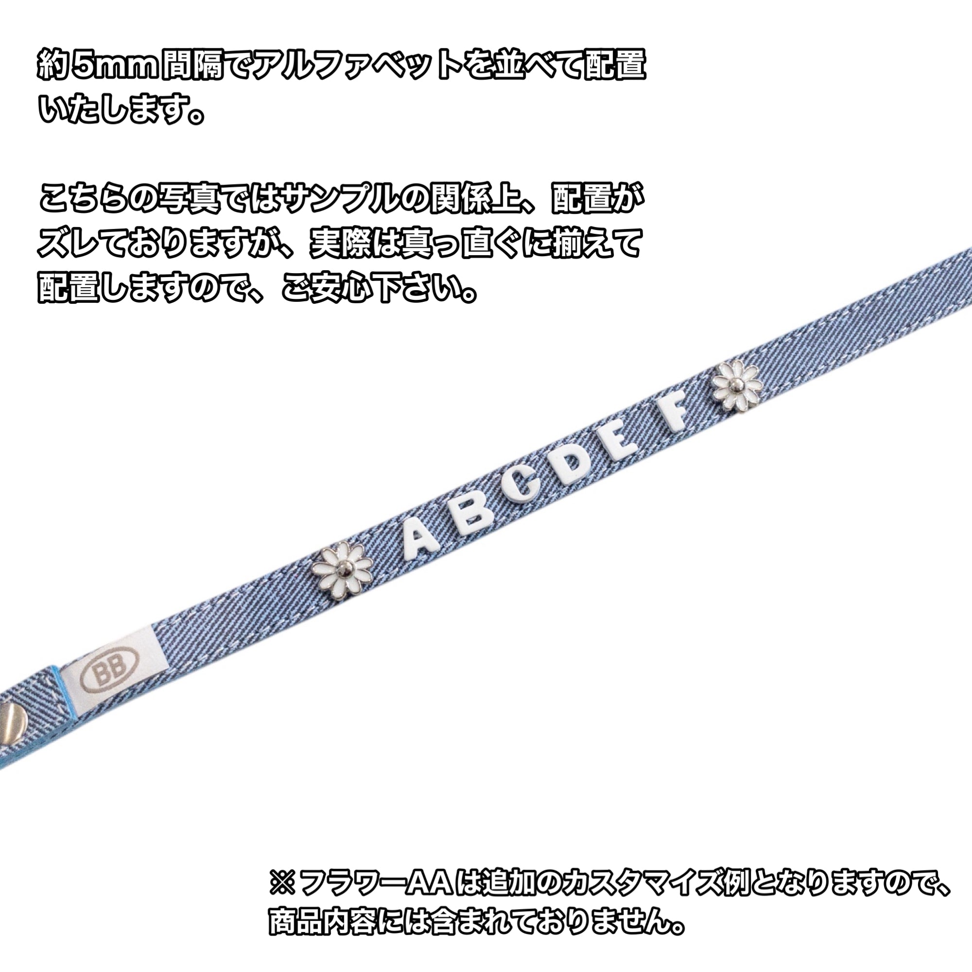 【HAPPY NEW YEAR2026】Dungaree ハーネス&リードのセット「名前入れ無料」