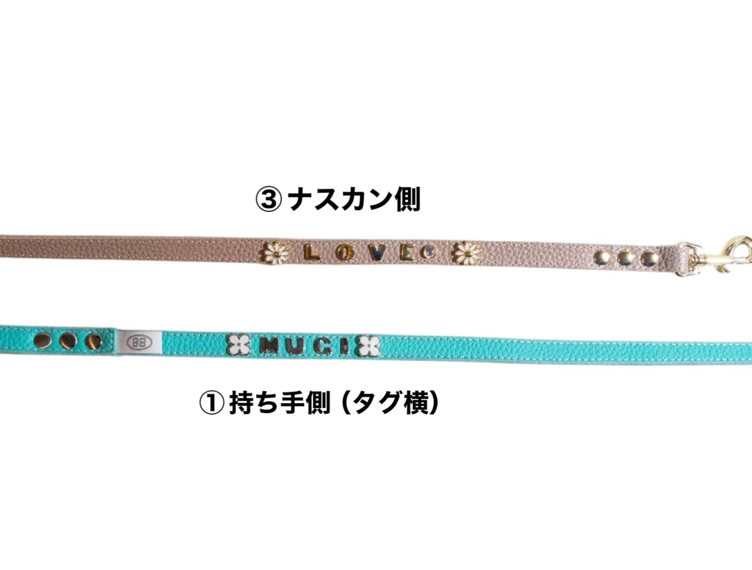 【HAPPY NEW YEAR2026】Dungaree ハーネス&リードのセット「名前入れ無料」