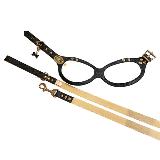 【BLACK FRIDAY 数量限定 SALE】選べるサイズと選べるリードのセット（ブラックセレブ）